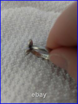 Retired James Avery Butterfly Ring Size 6-7