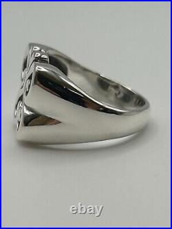 Retired James Avery Butterfly Ring Size 8 Sterling Silver Free shipping 8.8grams