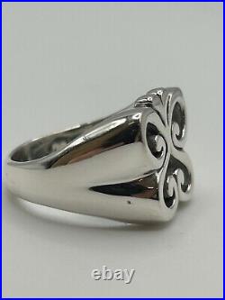 Retired James Avery Butterfly Ring Size 8 Sterling Silver Free shipping 8.8grams