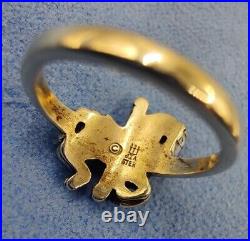 Retired James Avery Carousel Ring Sterling Silver Size 5.75 RARE