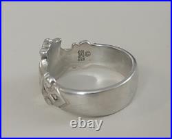 Retired James Avery Claddagh Heart Crown Ring Size 6.5