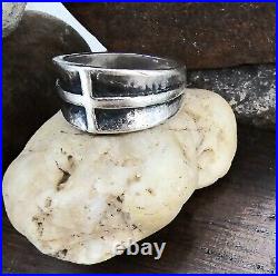 Retired James Avery Cross Ring Size 10.5 Sterling Silver