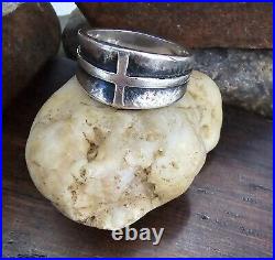 Retired James Avery Cross Ring Size 10.5 Sterling Silver