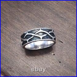Retired James Avery Crown Of Thorns Ring Size 6.5
