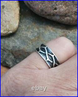 Retired James Avery Crown Of Thorns Ring Size 6.5