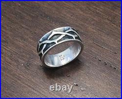 Retired James Avery Crown Of Thorns Ring Size 6.5
