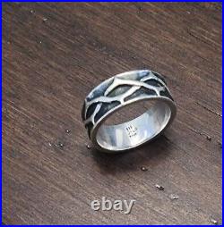 Retired James Avery Crown Of Thorns Ring Size 6.5