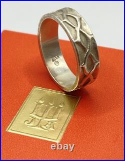 Retired James Avery Crown of Thorns Ring 6g