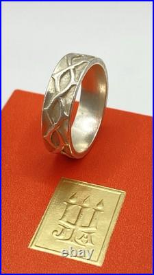 Retired James Avery Crown of Thorns Ring 6g