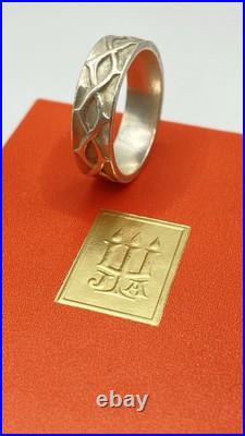 Retired James Avery Crown of Thorns Ring 6g