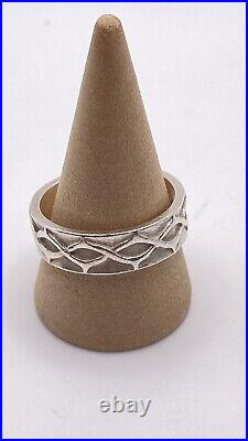 Retired James Avery Crown of Thorns Ring 6g
