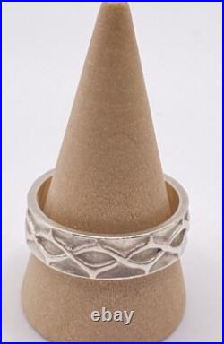 Retired James Avery Crown of Thorns Ring 6g