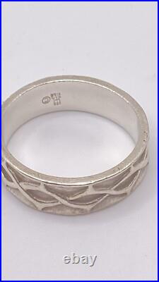 Retired James Avery Crown of Thorns Ring 6g