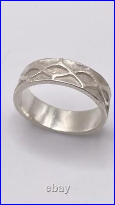 Retired James Avery Crown of Thorns Ring 6g