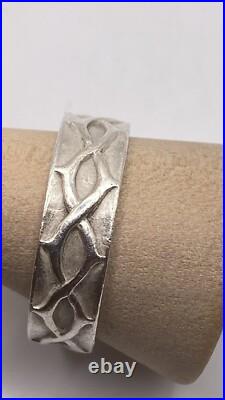 Retired James Avery Crown of Thorns Ring 6g