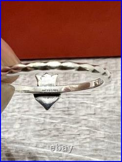 Retired James Avery Crowned Heart ring 925 Sterling silver Size 8 pre-owned Retired James Avery Crowned Heart ring 925 Sterling silver Size 8 pre-owned