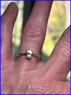 Retired James Avery Crowned Heart ring 925 Sterling silver Size 8 pre-owned Retired James Avery Crowned Heart ring 925 Sterling silver Size 8 pre-owned