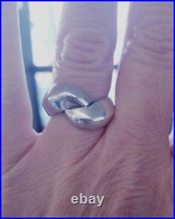 Retired James Avery Dimensional Overlap Dome Ring So PRETTY