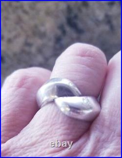 Retired James Avery Dimensional Overlap Dome Ring So PRETTY