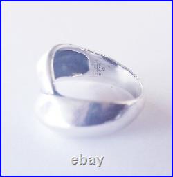 Retired James Avery Dimensional Overlap Dome Ring So PRETTY