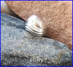 Retired James Avery Dome Ring Size 5.5