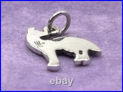 Retired James Avery HTF Coyote Charm Uncut Ring Sterling Silver