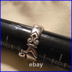 Retired James Avery Heart Crown Claddagh Ring Size 7