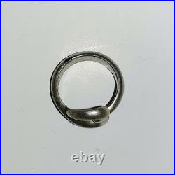 Retired James Avery Heart Ring Size 7.75 Sterling Silver