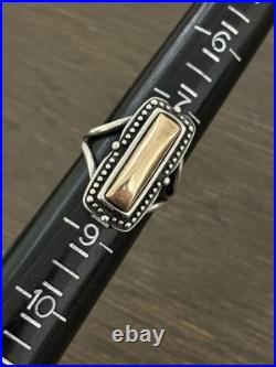 Retired James Avery Heirloom Bronze Ring