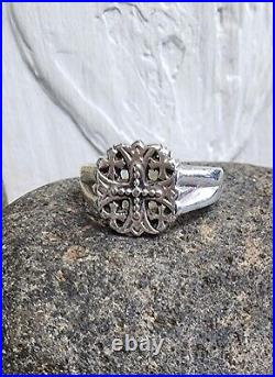 Retired James Avery Jerusalem Cross Ring Size 11.5 Vintage Piece NEAT