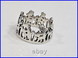 Retired James Avery Kids / Students at School Desks Teachers Ring Size 6.5