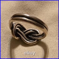 Retired James Avery Knot Ring Size 6 Sterling Silver Retired James Avery Knot Ring Size 6 Sterling Silver
