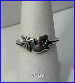 Retired James Avery La Paloma Ring Sterling Silver Beautiful Artisan Jewelry 7 Retired James Avery La Paloma Ring Sterling Silver Beautiful Artisan Jewelry 7