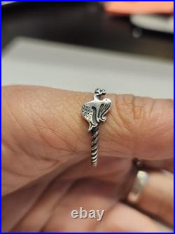 Retired James Avery Mermaid REACHING FOR THE STAR Ring, Size 10 Must Have
