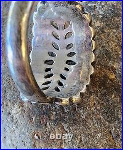 Retired James Avery Mimosa Leaf Band Ring Neat Piece Sterling Silver
