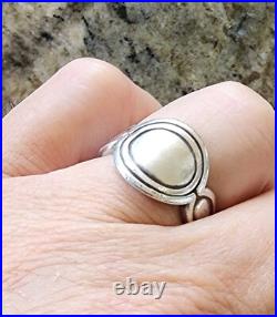 Retired James Avery Oval Band Ring Can Be Engraved 7.5