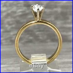 Retired James Avery Oval Cut Diamond Wedding Band Ring Sz 6 14K Gold. 585