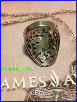 Retired James Avery Paradise Bird Ring size 7.5 HTF L@@K