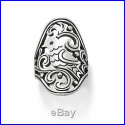 Retired James Avery Paradise Bird Ring size 7.5 HTF L@@K