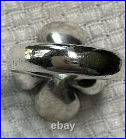 Retired James Avery Pearl Flower 925 Statement Ring Vintage Size 4.75 Retired James Avery Pearl Flower 925 Statement Ring Vintage Size 4.75