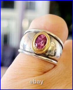 Retired James Avery Pink Christina Ring RARE