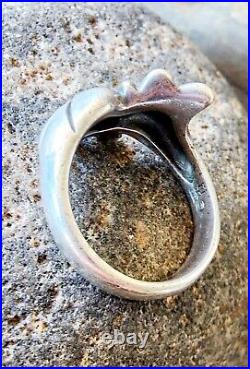 Retired James Avery Rare Bird Wrap Ring Size 7.5 Neat Piece