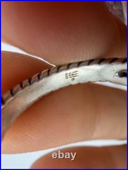 Retired James Avery Ring 10 Faith Hope & Love Twisted Rope Anchor Heart Unisex