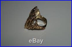 Retired James Avery Ring 14K Yellow Gold Size 7.5