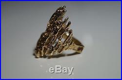 Retired James Avery Ring 14K Yellow Gold Size 7.5