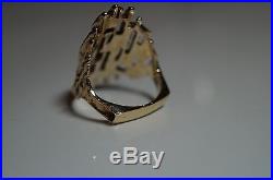 Retired James Avery Ring 14K Yellow Gold Size 7.5