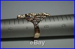 Retired James Avery Ring 14K Yellow Gold Size 7.5