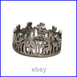 Retired James Avery School Days Sterling Silver Ring Sz 10