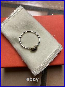 Retired James Avery Silver And Gold Ring