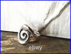Retired James Avery Silver Swirl Ring Size 6.5 Fits 6 NEAT Piece